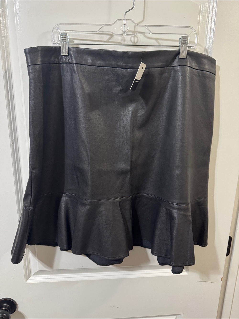 Eloquii Elements Faux Leather Skirt